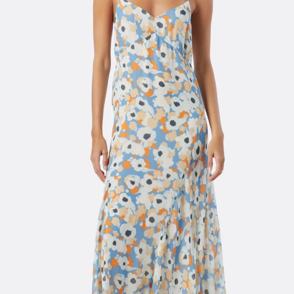 NWT Joie Markus silk maxi dress- Sz 2